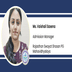 Rajasthan Swayat Shasan PG Mahavidhyalaya, Admission Manager: Ms. Vaishali Saxena Interview